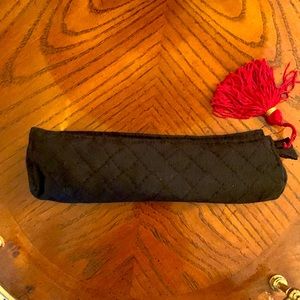 Quilted cosmetic bag